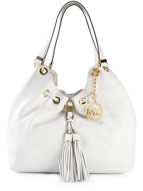 michael kors white gypsy bag